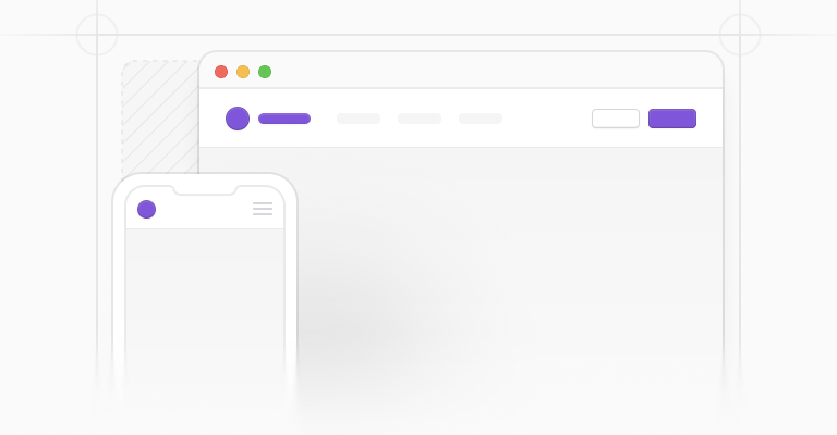 Header navigations
